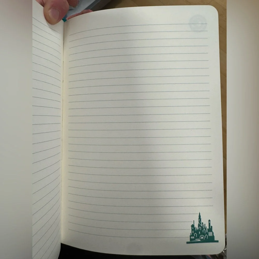Wicked Emerald City Sculpted Journal 182 Pages NWT